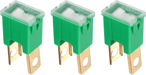 Meccanixity 3pcs خرطوشة Fuse ، 32vdc 120a الذكور الطرفية للسيارات تشكيلة J Case Fuse للسيارة ، شاحنة ، RV ، القوارب ، القهوة in Kuwait