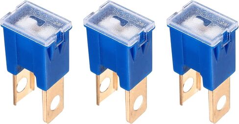 Meccanixity 3pcs خرطوشة Fuse ، 32vdc 120a الذكور الطرفية للسيارات تشكيلة J Case Fuse للسيارة ، شاحنة ، RV ، القوارب ، القهوة in Kuwait
