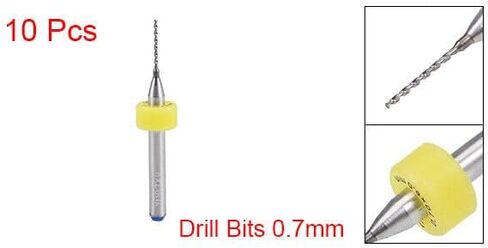 #us 10pcs 0.7mm tungsten CNC نقش لوحة دائرة PCB Bits in Saudi Arabia