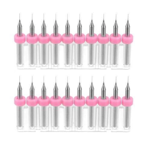 #Uus 20pcs 0.25mm CNC Circiving Circuit Board Micro PCB Bits in Saudi Arabia