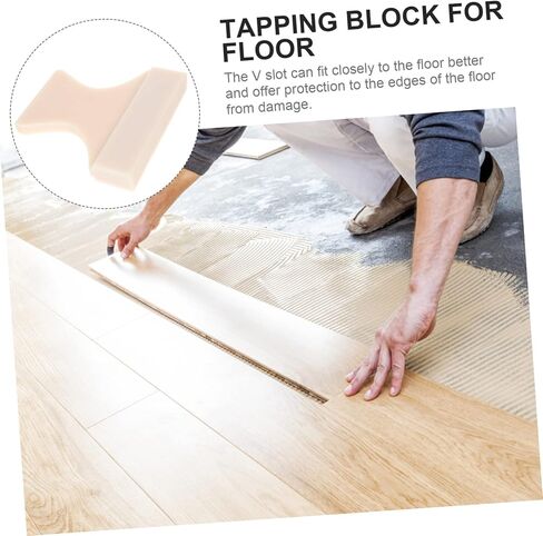 أداة تثبيت نايلون من Nuobesty Woodworking Tapping Block Lock Flooring Lock for Vinyl Plank Flants سهلة الاستخدام من أجل الانضمام السري in Kuwait