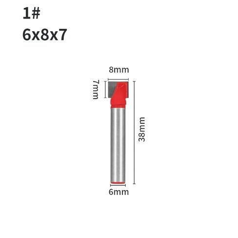 6MM Shank Cleaning Bottom Bit Router Bit CNC Carbide Woodworking Milling Cutter for Wood Bit Face Mill End Mill Tools(6x15x13) in Saudi Arabia