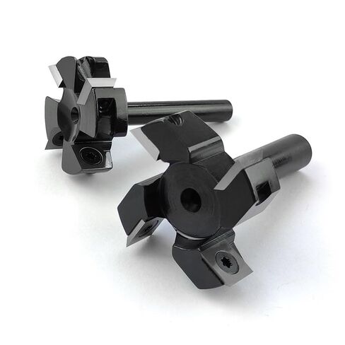 8/12/12.7mm Shank 4-Flutes Wood Planer Bit CNC Spoilboard Surfacing Router Bit Slab Flattening Milling Cutter Woodworking Tools(12X12mm Blades) in Saudi Arabia
