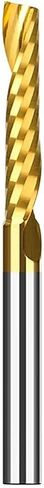 3.175 4 5 6 8mm Shank End Mill Single Flute Milling Cutter Carbide CNC Plud Tower Tools (3.175x3.175x8mm) in Saudi Arabia