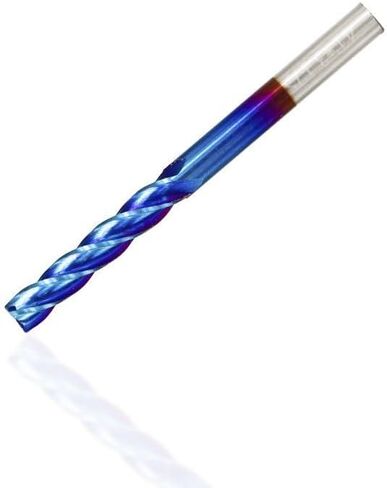 3.175-6mm Shank Carbide Milling Cutter 4 Flute CNC Router Bit Flat Milling Bit For Aluminum Brass Cutting CNC End Mill(3.175x3.175x8x40) in Saudi Arabia