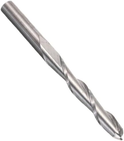 10pcs 3.175mm Shank CNC Router Bits Woodworking Milling Cutter Two Flute Spiral Router Carbide End Mill Cutter Tools in Saudi Arabia