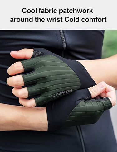 Cycling Gloves Men Women, XRD Shock-Absorbing Padded Bike Glove, Moisture-Wicking Bicycle Gloves Half Finger Road Biking in Kuwait