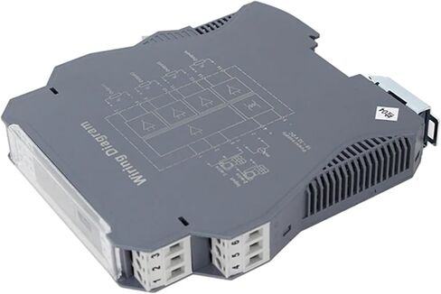 MNEXQML 1PCS Signal Isolator 4-20mA Input Output Analog Distribution Galvanic Isolation Dual Channel(1IN3OUT,Output 0-10V_Input 0-10V_DC24V) in Saudi Arabia