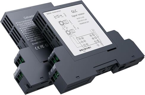 1PCS GLC Pluggable 4-20mA Signal Isolator 0-10V 0-5V Current Voltage Converter Signal Transmitter 4-20mA to 4-20mA(1 Input 2 Output,0-10MA Input_DC24V Power Supply_0-10MA Output) in Saudi Arabia