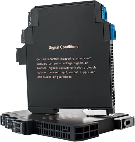 1PCS DC4-20mA Analog Signal Isolator Converter Signal Splitter 4-20ma 0-10V 0-5V Output Transmitter DC24V Power Supply(1 Input 1 Output,4-20MA in_DC24V Power Supply_1-5V Output) in Saudi Arabia