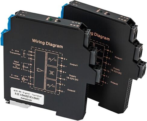 1PCS DC4-20mA Analog Signal Isolator Converter Signal Splitter 4-20ma 0-10V 0-5V Output Transmitter DC24V Power Supply(1 Input 1 Output,4-20MA in_DC24V Power Supply_1-5V Output) in Saudi Arabia
