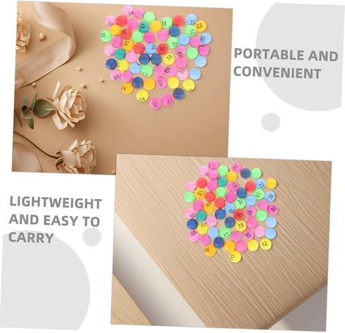 كرات Toyandona 80pcs للروافيل والألعاب كرات اليانصيب البلاستيكية للحفلات وأماكن الترفيه من أجل المتعة التفاعلية in Saudi Arabia