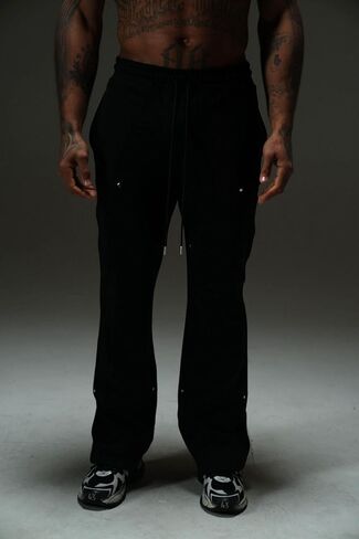 ANANKE Fate Heavyweight Fleece Carpenter Sweatpants for Men – Relaxed Fit Streetwear Joggers with Pockets in Saudi Arabia