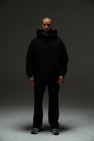 ANANKE Fate Heavyweight Fleece Carpenter Sweatpants for Men – Relaxed Fit Streetwear Joggers with Pockets in Saudi Arabia