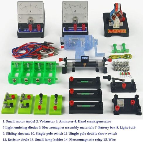GeRRiT Physics Experiment Equipment Set, Students Use Test Box, Circuit Experimental Equipment, Electrical Mechanics, Optics, Acousto-Thermal, Magnetism, Experimental Equipment, Teaching Aids in Saudi Arabia