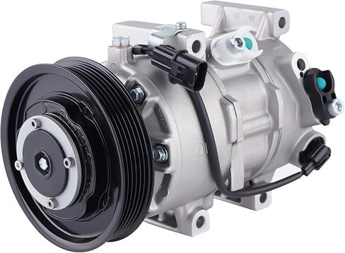 ضاغط A/C مع القابض لعام 2012-2016 Hyundai Accent 1.6L & 2012-2015 KIA RIO 1.6L ، CO 20765C 977011R100 Replacement ، 12V R134A in Saudi Arabia