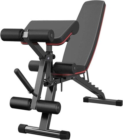 Weight Bench, Dumbbell Bench Standard Weight Benches Home Folding Fitness Chair Bench Press Sit-up Board Indoor Fitness Chair Bearing Weight 300KG Weight Lifting in Saudi Arabia