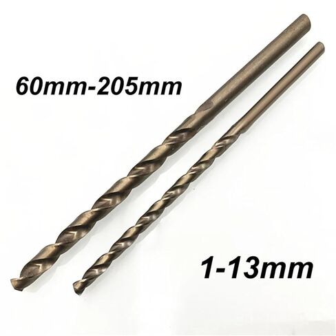 1.0mm-5.8mm M35 Long Twist Drill Bits 5Pcs(Size:1.4x60mm 5pc) in Saudi Arabia
