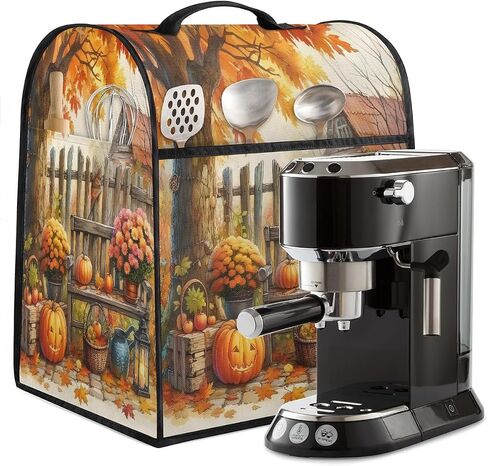 Fall Farm Farm Autumn Pumpkins Kitchen Aid Aid Cover متوافق مع 6-8 Quarts غطاء الغبار خلاط مع سستة جيب المطبخ المطبخ ملحقات كيس المطبخ أجهزة المنظم in Saudi Arabia