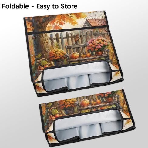 Fall Farm Farm Autumn Pumpkins Kitchen Aid Aid Cover متوافق مع 6-8 Quarts غطاء الغبار خلاط مع سستة جيب المطبخ المطبخ ملحقات كيس المطبخ أجهزة المنظم in Saudi Arabia