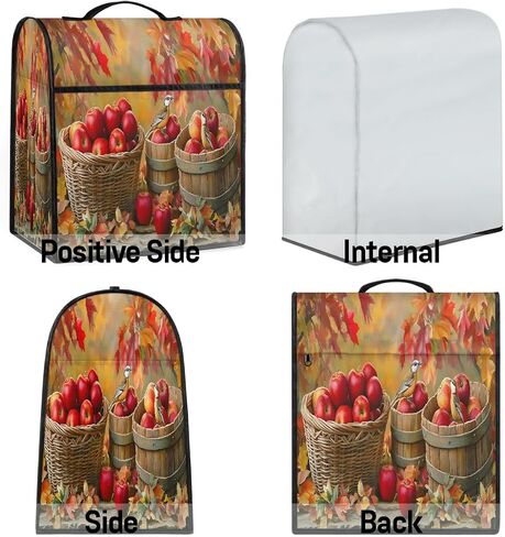 تفاح الخريف خريف مابل المطبخ المطبخ غطاء خلاط متوافق مع 6-8 Quarts الوقف غطاء الغبار خلاط مع سستة الجيب المطبخ المطبخ ملحقات كيس الأجهزة المطبخ in Saudi Arabia