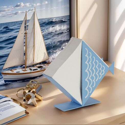 NIKKY HOME Napkin Holder for Tables, Octopus Iron Napkin Dispenser for Kitchen, Blue Freestanding Napkin Holders for Farmhouse Restaurants Home Party Decor in Saudi Arabia