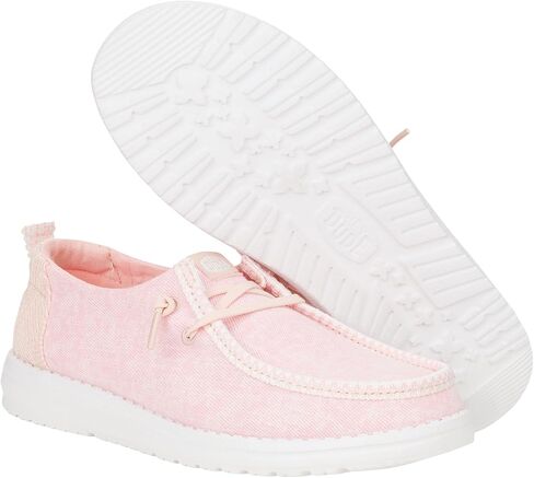 HEYDUDE Wendy Surf Wash Blue Size 8, Women’s Shoes, Women’s Slip-on Loafers, Comfortable & Light-Weight in Saudi Arabia