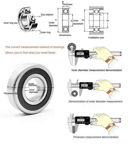 4/10PCS Support Roller Bearing R500 Circular Surface LR Series LR604 605 607 608NPPU LR50/5 50/6 50/7 507/8NPPU(Lr604nppu) in Kuwait