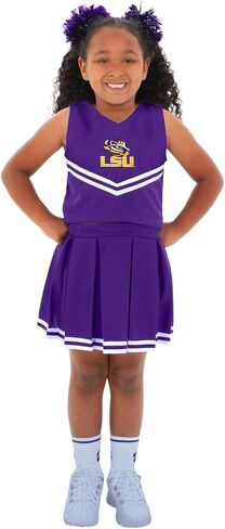 Creative Knitwear College Baby NCAA Officially Licensed Toddler/Youth Cheerleader Dress, Syracuse Otto, Orange, Size 7 Years in Saudi Arabia