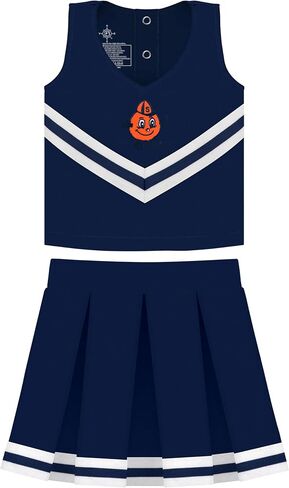 Creative Knitwear College Baby NCAA NCAA مرخصًا رسميًا ، فستان مشجع/شباب ، Syracuse Otto Mascot ، Navy ، Size 2T in Saudi Arabia