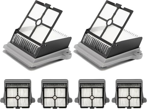 【Version 2, Detachable】(2 Pack) S7 Pro Brush Rollers and HEPA Filters Compatible With Tineco Floor One S7 Pro, Floor One S6 Wet Dry Vacuum Cleaner (Excluding Handle) in Saudi Arabia