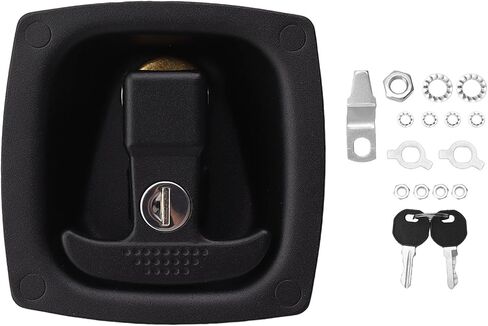 مطار قفل القفل القابل للطي ، RV قارب الزنك سبيكة 4x6mm تباعد ثقب الأدوات الانضغاطات قفل قفل صندوق القفل in Saudi Arabia