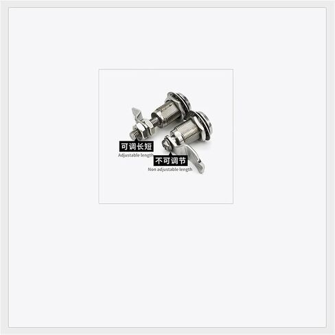 MS816S-1-1A Rotary Latch Lock Triangle Four Corners Adjustable Telescopic Turning Cabinet Door Lock 1Pcs(1A-4Chang Zheng) in Saudi Arabia