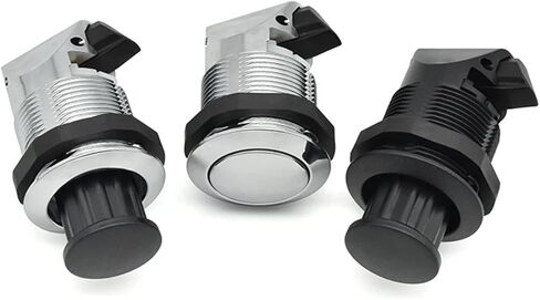 Buried Rotary Press Type Spring Lock, Industrial Latch, Plastic Latch, RV, Yacht, Circular Button Lock 1Pcs(XK253W) in Kuwait