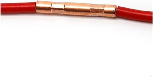 GT-50 GT Copper Connecting Tube Through Hole Straight Through Wiring Tube Intermediate Joint Copper Aluminum Transition Tube in Saudi Arabia
