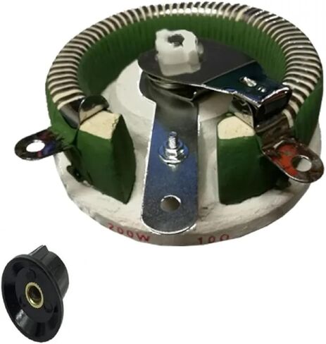 High Power 200W BC1 Wirewound Potentiometer Rotary Rheostat Ceramic Variable Resistor 5R 10R 20R 50R 100R 200R 300R 500R 1K (150R) in Saudi Arabia