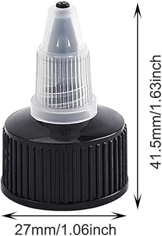 Taodan 20pcs Squeeze Caps Capts/Artwork/Glue Dispensing Bottle Cover مناسبة in Saudi Arabia