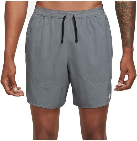 Nike Dri-Fit Stride Men 7 "شورت قصير المبطن (AS1 ، Alpha ، M ، العادي ، العادي ، الأسود/الأسود) in Saudi Arabia