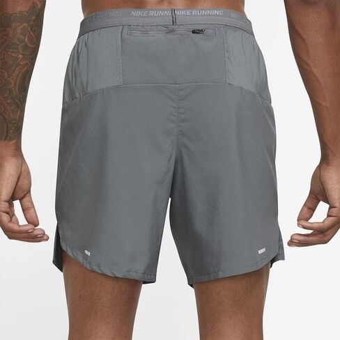 Nike Dri-Fit Stride Men 7 "شورت قصير المبطن (AS1 ، Alpha ، M ، العادي ، العادي ، الأسود/الأسود) in Saudi Arabia