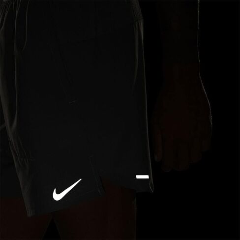 Nike Dri-Fit Stride Men 7 "شورت قصير المبطن (AS1 ، Alpha ، M ، العادي ، العادي ، الأسود/الأسود) in Saudi Arabia