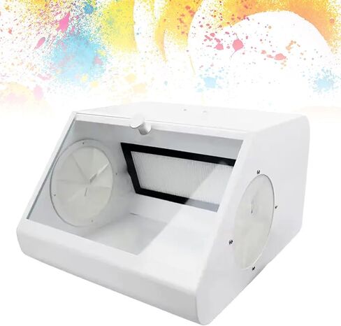 علبة مقاومة للغبار الرملية السفلية ، مربع فراغ مجمع الغبار الرملي المختبر ، مع جهاز الضوء والمرشح ، حرس زجاجي مقسى ، لامتصاص الغبار الرملي in Kuwait