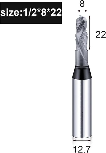 Ru Arden 3 Flutes tct reast router bit 3f Cutting CNC Milling Cutter Carbide Crbide for Wood MDF multilayer board (25) in Saudi Arabia