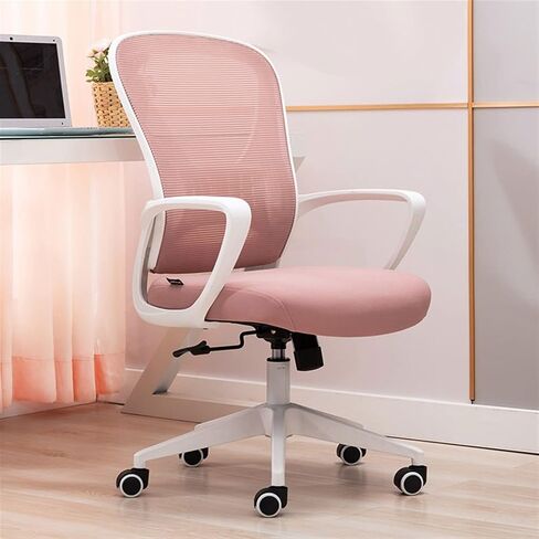 Office Chair Ergonomic Office Chair Desk Chair Mesh PC Chair with Lumbar Support Arm Adjustable Swivel Rolling Task Mid Rear Executive Chair Home Office Desk Chairs(C) in Saudi Arabia