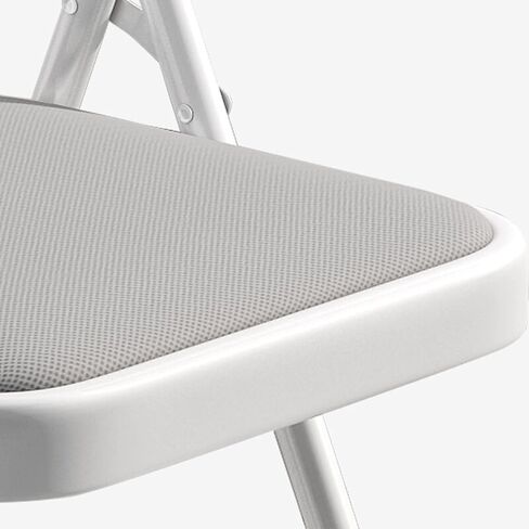Office Chair Office Chair, Steel Frame Upholstered Premium Fabric Seat and Folding Back Chair, Double Stand, Folding Chair for Home Office Home Office Desk Chairs(A) in Saudi Arabia