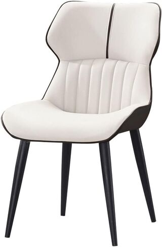 Office Chair Dining Chair Modern Comfortable Home Office Chair Hotel Leisure Stool Light Luxury Backrest Iron Restaurant Chair Office Chair Home Office Desk Chairs(B) in Saudi Arabia