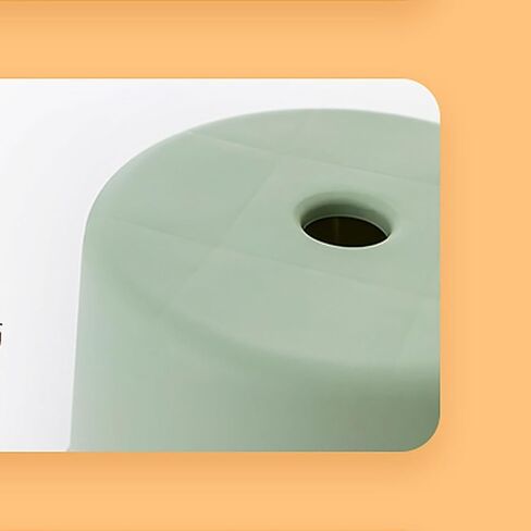 Office Chair Household Plastic Thickened Small Stool Fashionable Small Bench Coffee Table Study Stool Bathroom Coffee Table Changing Shoes Shower Stool Home Office Desk Chairs(B) in Saudi Arabia