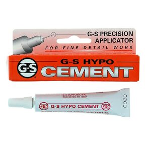 Set of 2 GS Supplies G-S Hypo Cement, Transparent in Saudi Arabia