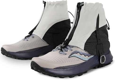 Waterproof Anti-Tear Ankle Gaiters Ultra-Light Silicone Coated Trail Gaiters Low Ankle Gators for Outdoor Hiking Walking in Saudi Arabia