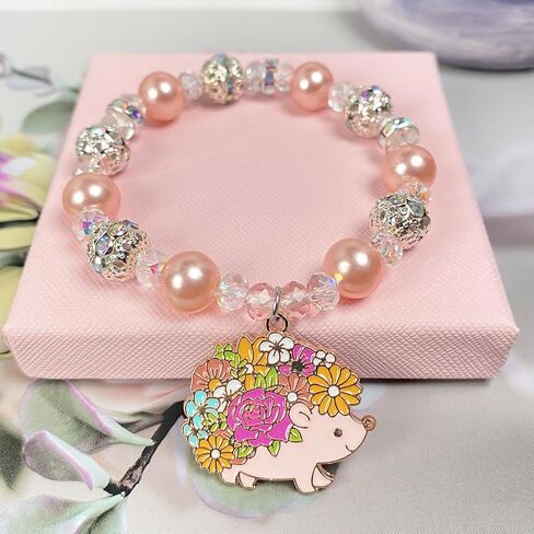 Hedgehog Gifts for Hedgehog Lovers Hedgehog Bracelet Jewelry Inspiration Gift for Women Daughter Granddaughter Birthday Gifts in Kuwait