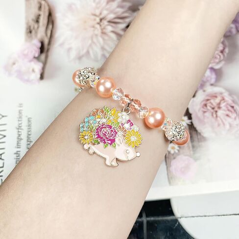 Hedgehog Gifts for Hedgehog Lovers Hedgehog Bracelet Jewelry Inspiration Gift for Women Daughter Granddaughter Birthday Gifts in Kuwait